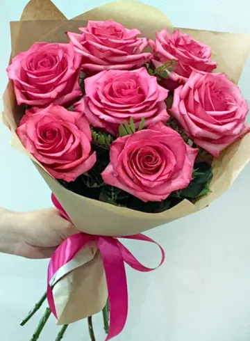 Букет «Малиновка» от интернет-магазина цветов в 