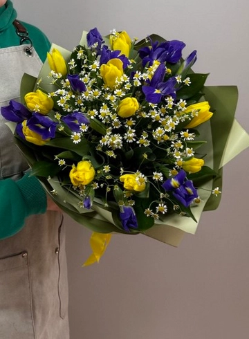 Букет «Полянка» от интернет-магазина цветов в 