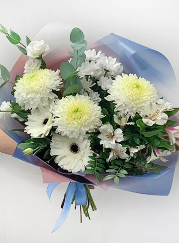 Букет &laquo;Снежная королева&raquo; от интернет-магазина цветов в 