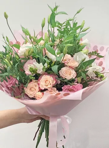 Букет «Романтическая весна» от интернет-магазина цветов в 