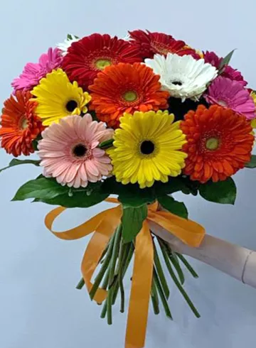 Букет гербер «Гармония чувств» от интернет-магазина цветов в 