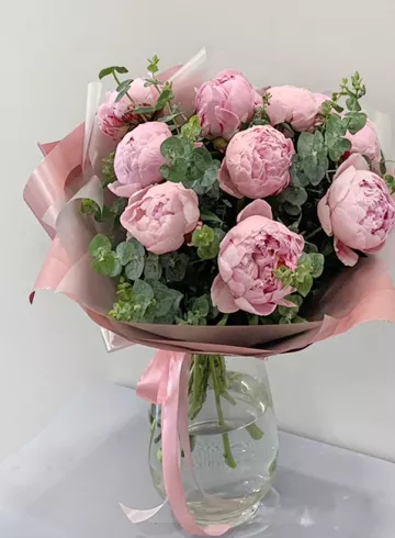 Букет «Розовый рай» от интернет-магазина цветов в 