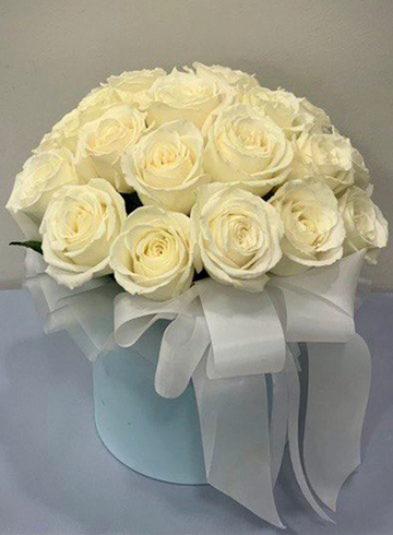 Композиция «Белое облако» от интернет-магазина цветов в 