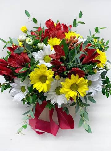 Композиция «Краски осени» от интернет-магазина цветов в 