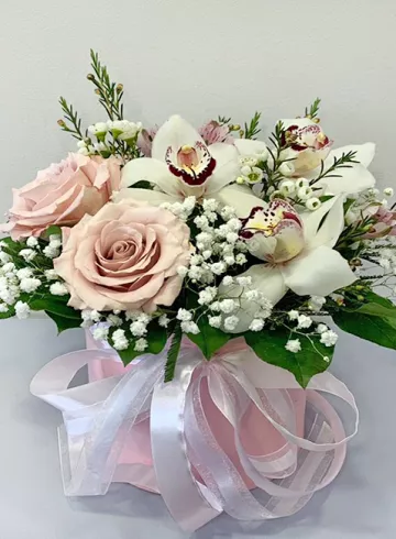 Композиция «Шелк» от интернет-магазина цветов в 