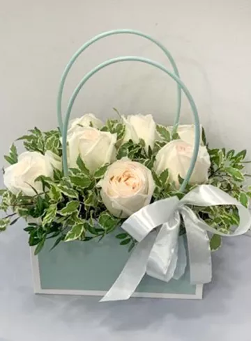 Композиция "Пломбир" от интернет-магазина цветов в 