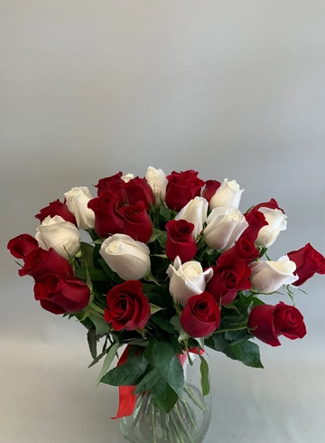 35 роз Кения  от интернет-магазина цветов в 