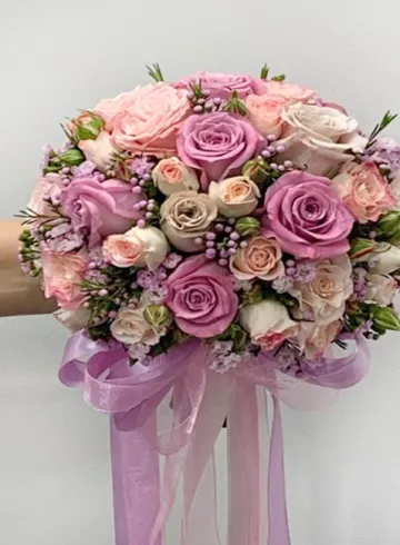 Букет невесты «Акварель» от интернет-магазина цветов в 