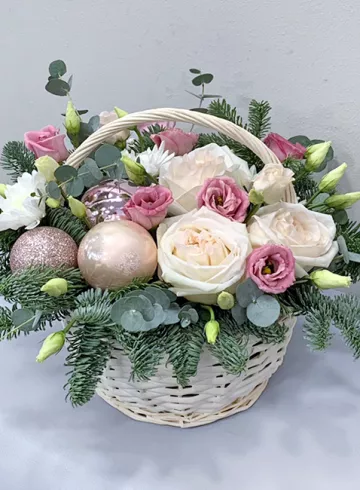 Композиция "Белый мед" от интернет-магазина цветов в 