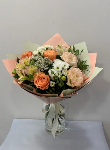 Персиковое очарование  от интернет-магазина цветов в 