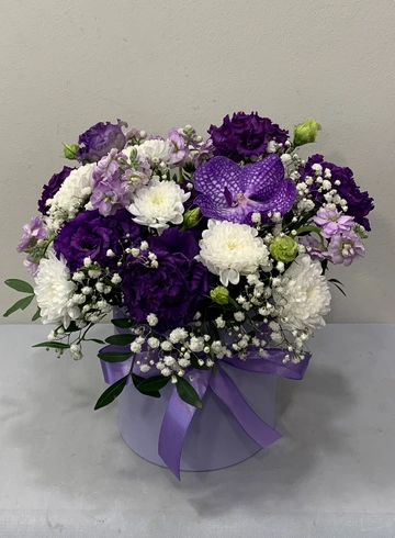 Композиция «Синий мотылек» от интернет-магазина цветов в 